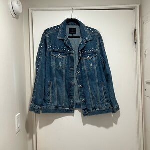 Zara Studded Denim Jacket